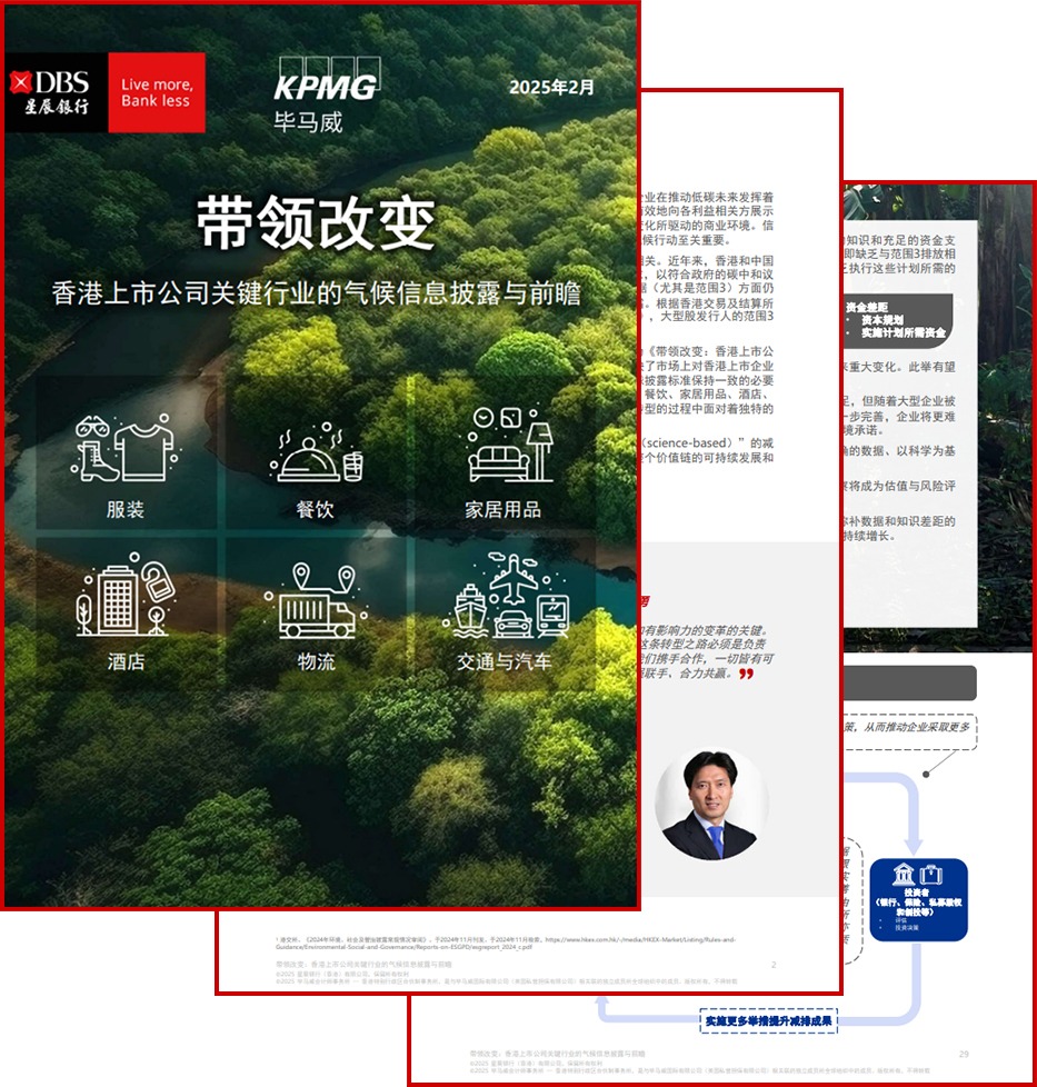 DBS and KPMG representatives