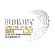 Euromoney Awards for ExcellenceBest Bank for Corporate Responsibility, Global