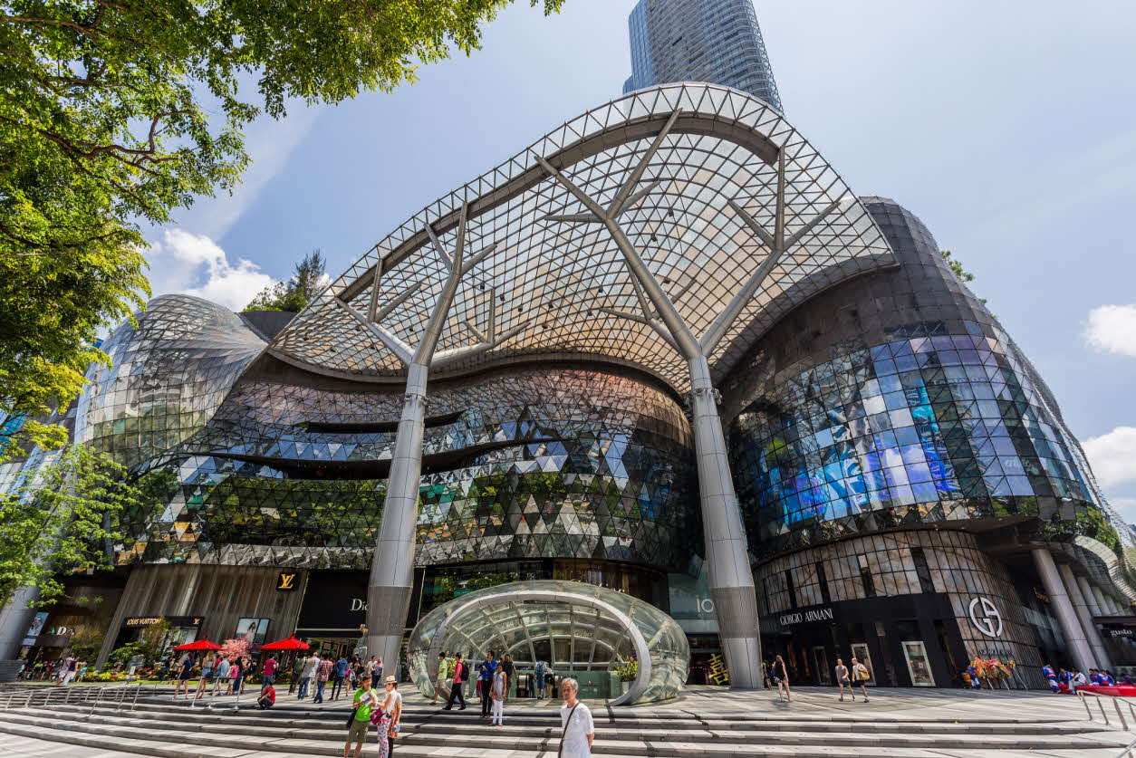 ION Orchard shopping mall in Singapore