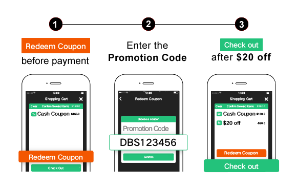 Use of promo code pic