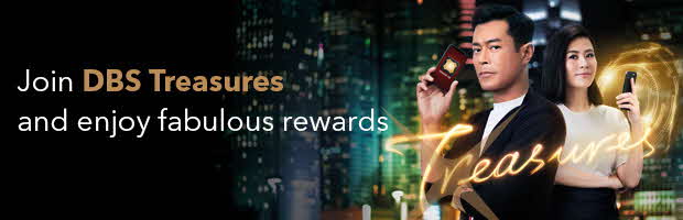 Join DBS Treasures enjoy up to HK$31,600 rewards
