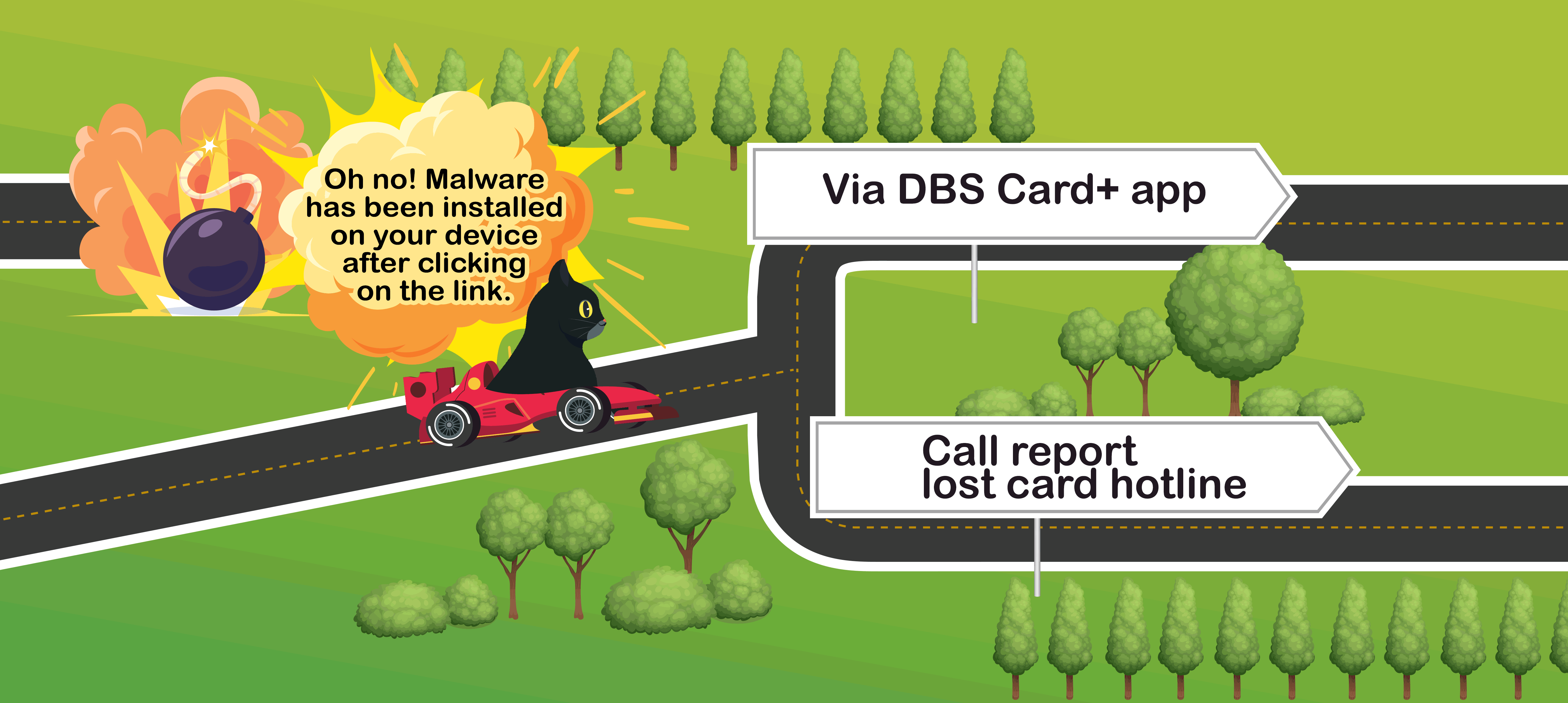 How to report your lost card when you are at work?