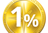 Up to 1%COMPASS Dollar rebate