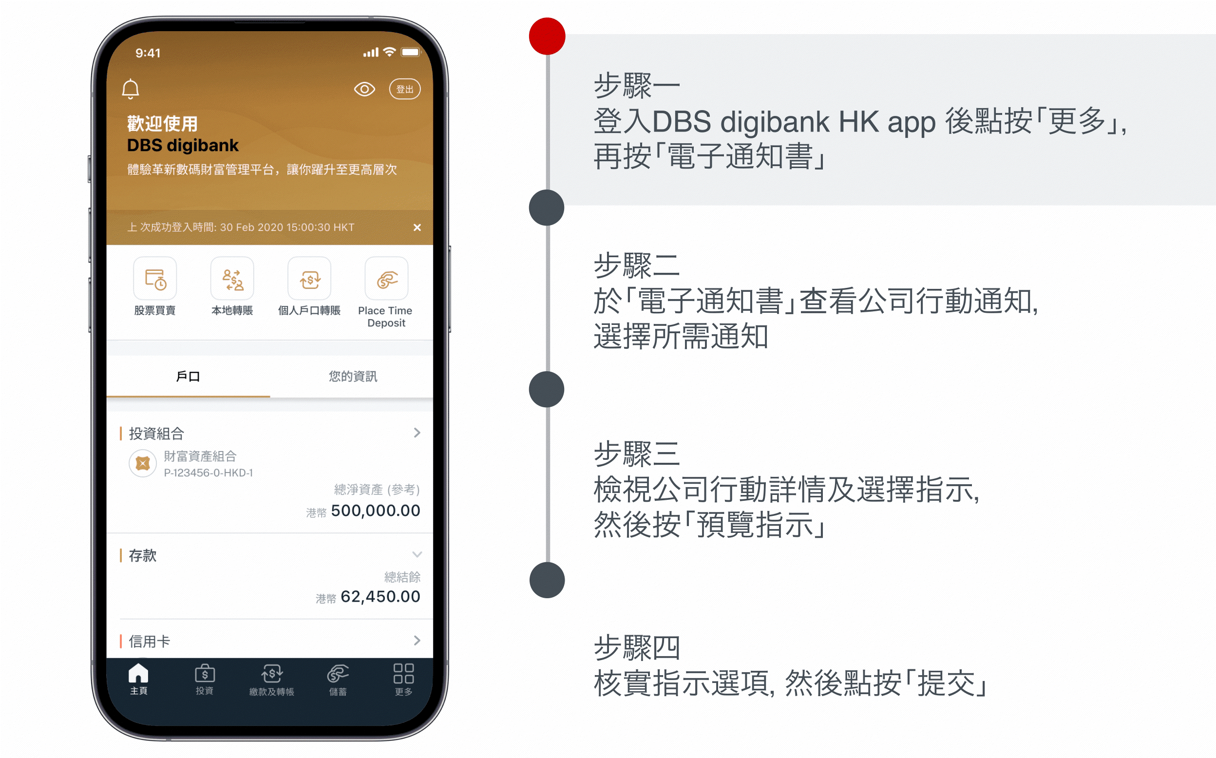 如何查閱及提交網上公司行動指示 (包括股息、供股、代理人投票及收購要約)​