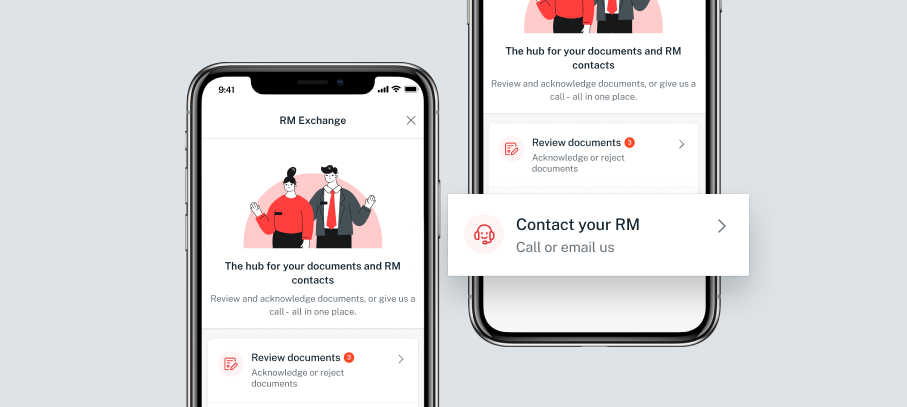 Step 3: Go to “Contact your RM”