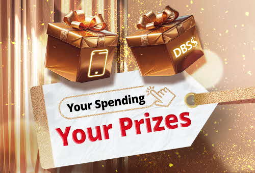 DBS spending lucky draw