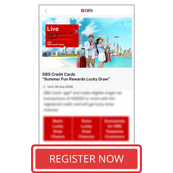 DBS lucky draw step