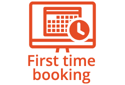 First time booking