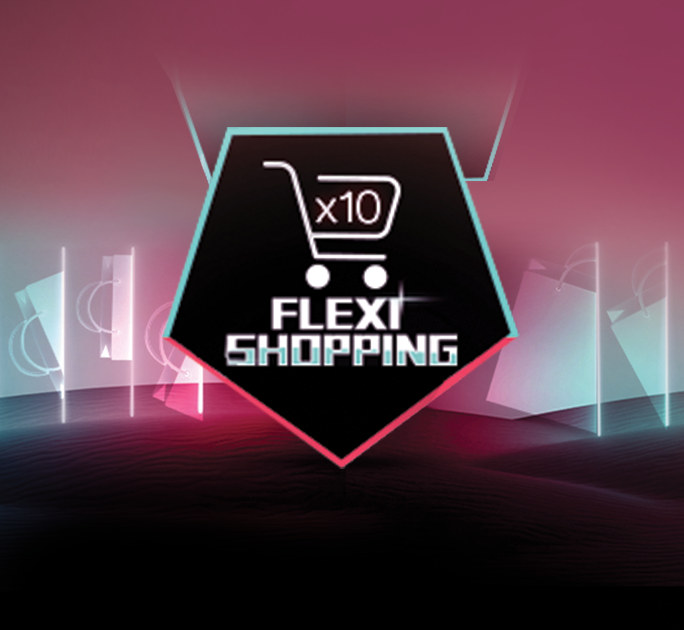 Enjoy Flexi Shopping instalment 10 times for FREE