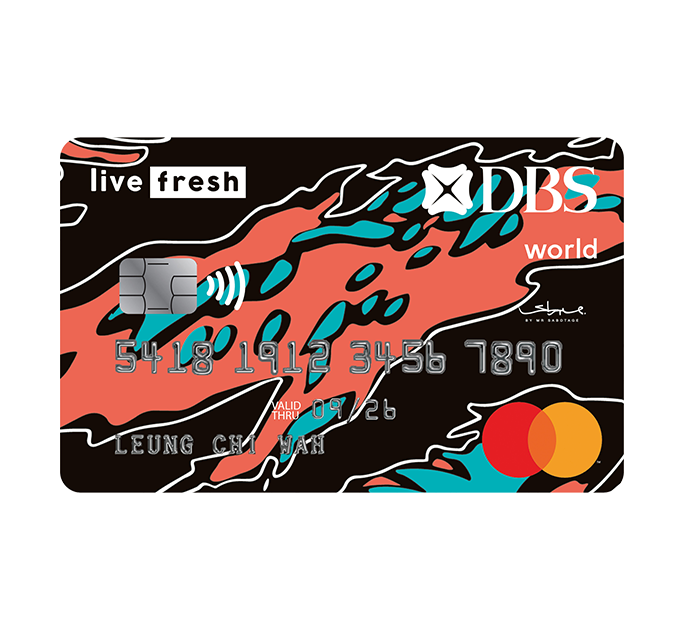 DBS Live Fresh Card