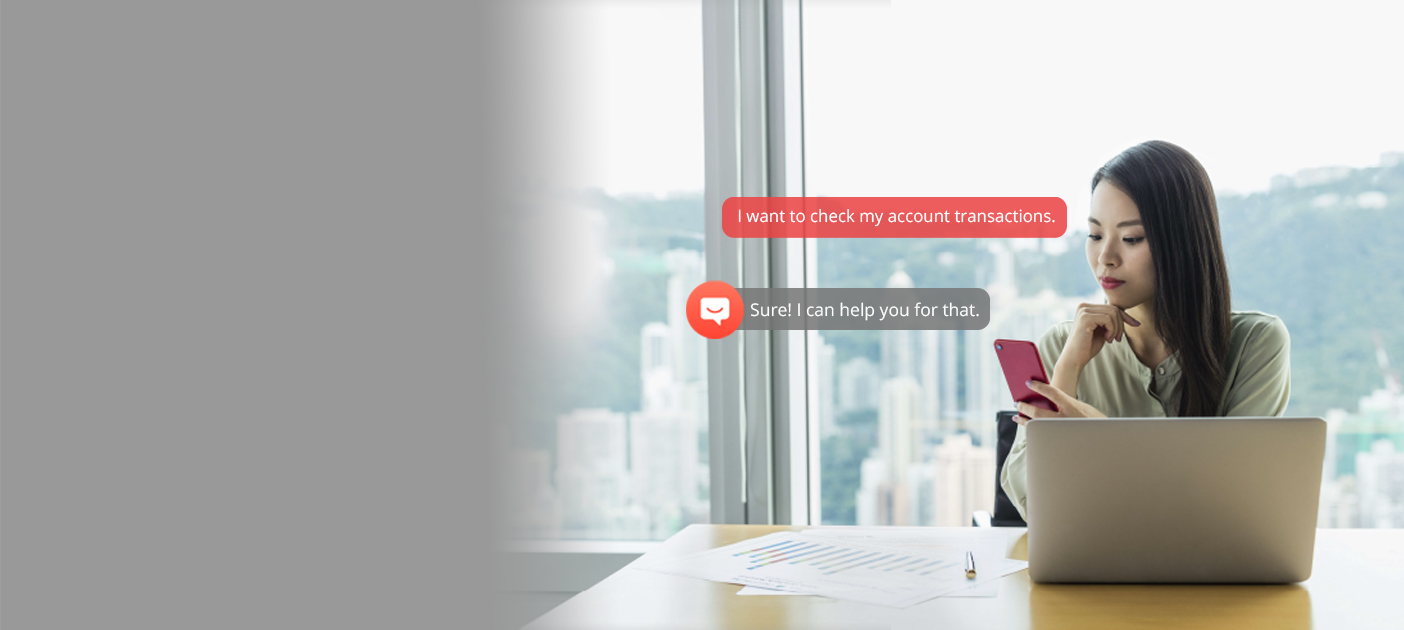 Your 24 hours virtual assistant, ask DBS digibot about your account and transactions!