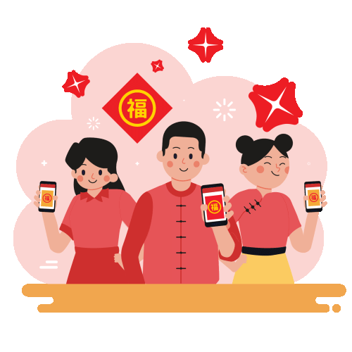 Send red packet to local relatives or colleagues via PayFast