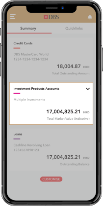 DBS iWealth | All-in-one digital wealth management platform